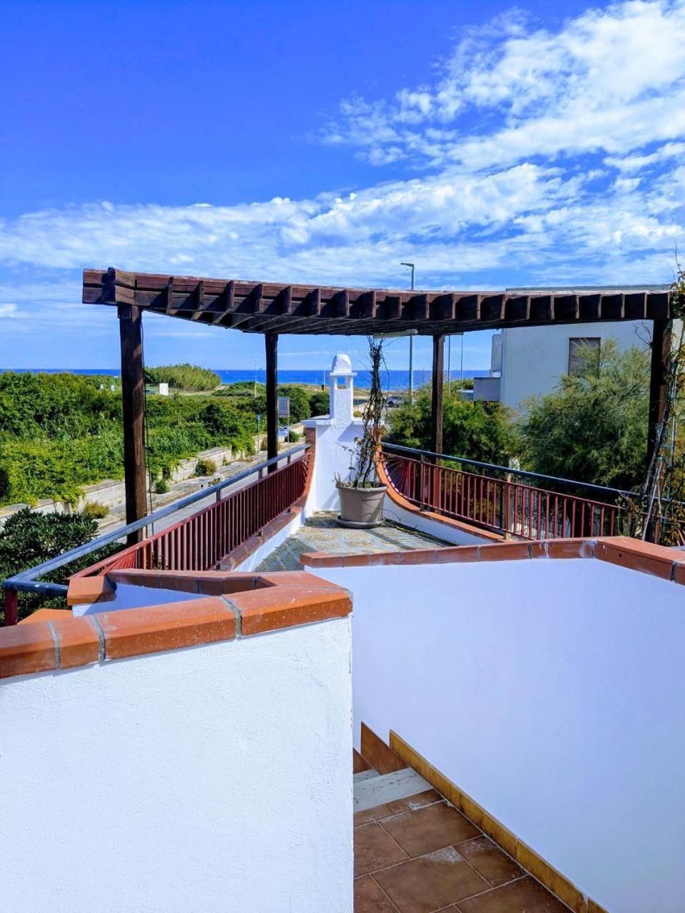 La Nave - Fronte Mare Villa San Foca Bagian luar foto
