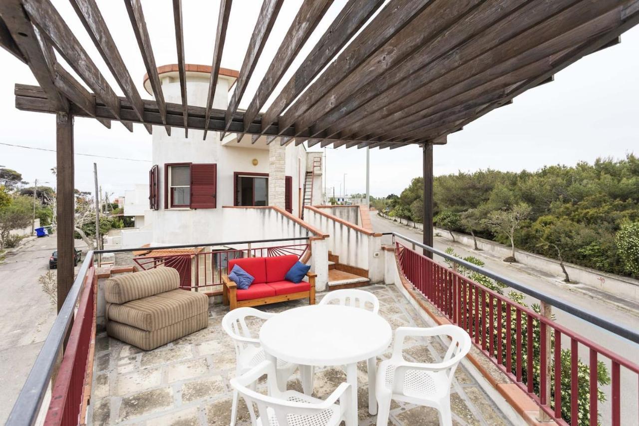 La Nave - Fronte Mare Villa San Foca Bagian luar foto